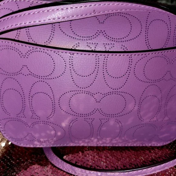 Coach | Bags | Lavender Signature Mini Coach Purse | Poshmark